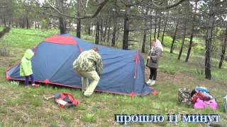 Установка палатки SOL Twister 3+