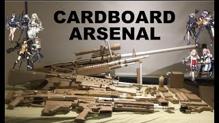 MY CARDBOARD ARSENAL ( 10 GUNS!! ){300 SUB SPECIAL PT1}