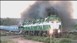 Apache Railway's Last "Blue Looper" Coal Train