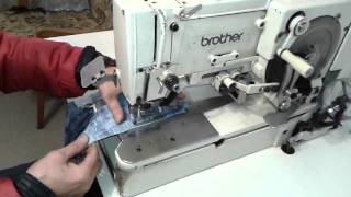 Петельная машина Brother 814 прямая петля.