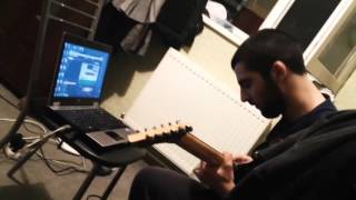 guitar improvisation -usb soundcard test demo :E-MU 0404