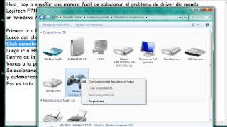 Solucion de driver mando Wireles F710 Gamepad (Logitech)