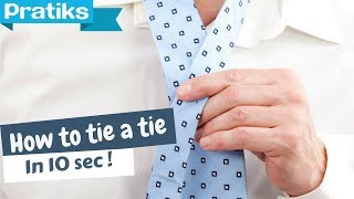 Tips - How to Tie a Tie in 10 Seconds