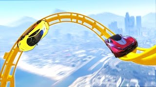 НОВЫЕ НЕПРОХОДИМЫЕ СПИРАЛИ С МЕХАНИЗМОМ В GTA 5 ONLINE ( ГТА 5 ГОНКИ )