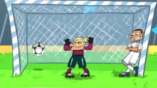 Мультфильм "Динамо". Cartoons "Soccer in Ukraine. Dynamo. "