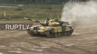 Russia: "Tank Biathlon" continues with individual races on 2nd day