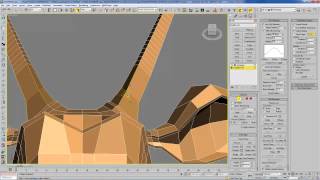 Моделирование персонажа в 3D Max - создание козлика часть 2