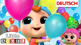 Das Bollerwagen-Rennen | Mit Kunterbunten Luftballons | Familienaktivitäten | Balloon song Deutsch