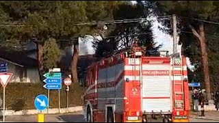 Garage a fuoco, distrutte due auto a Santa Giustina