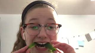 KENDALL DOES ASMR WITH VEGETABLES *with talking*