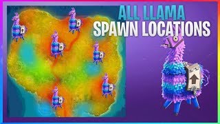 How To Find a llama EVERY GAME Using This SECRET MAP! (Fortnite Battle Royale)