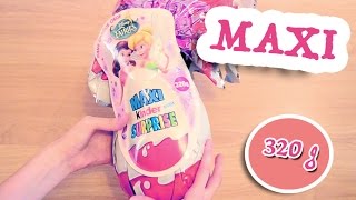Самый Большой Киндер Сюрприз Макси Феи Диснея 320 грамм / Kinder Surprise Maxi Disney Fairies 320g