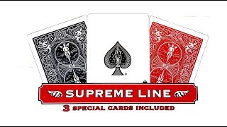 Bicycle Supreme Line Playing Cards Magic Trick