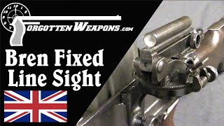 Very Rare and Mostly Pointless: the Bren Fixed Line Sight