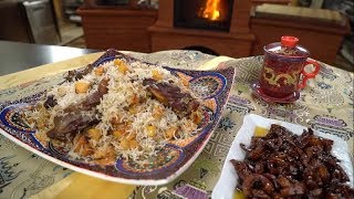 Плов с уткой и айвой от Сталика Ханкишиева