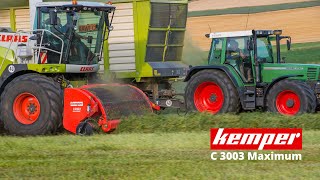 Kemper Pickup C3003 MAXIMUM für Claas Feldhäcksler – Holen Sie das MAXIMUM aus Ihrem Feldhäcksler!