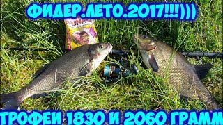 Фидер.Лещ.Июль 2017.