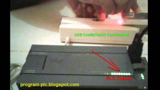 USB Universal Magnetic Stripe Credit Debit Card Reader on PLC