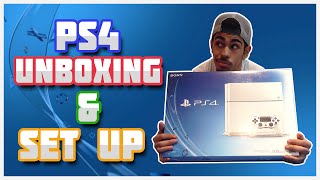 PS4 Glacier White Unboxing & Set Up