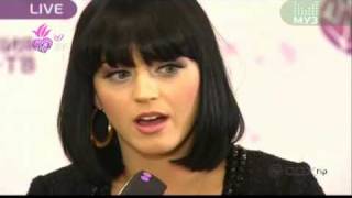 KATY PERRY ПРЕСС КОНФЕРЕНЦИЯ MUZ-TV MUSIC AWARDS ПРЕМИЯ МУЗ-ТВ 2009
