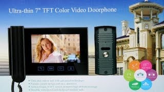 как подключить китайский домофон, видео-инструкция по подключению