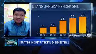 Perkuat Efisiensi, SRIL Targetkan Pertumbuhan 5% di 2020