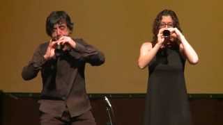 La Muixeranga d'Algemesí. Xavi Richart, Cristina Martí i Àlex Velázquez.