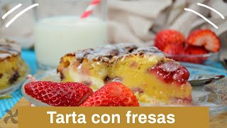 Tarta con fresas