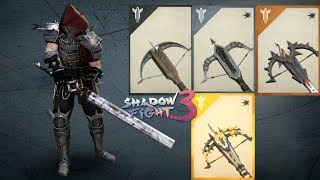Shadow Fight 3 ► КОЛЛЕКЦИЯ АРБАЛЕТОВ, КАКОЙ ЖЕ НОСИЛА МАТЬ СМЕРТИ???