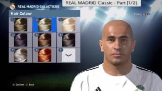 PES 2016 Perfect Classic Players physique + Stats (Real MADRID) [1/2]
