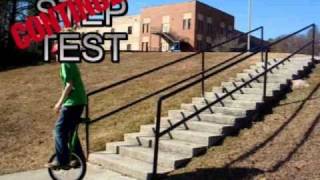 Step Unicycle Trials 12/26/2010