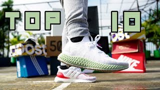 MY TOP 10 SNEAKERS OF 2018