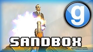 Garry's Mod Sandbox Funny Moments Blunderbuss Olympics Special! Distance, Accuracy, and Deathmatch