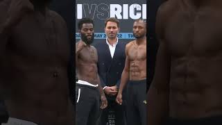 INTENSE FACE OFF BETWEEN JOSHUA BUATSI AND CRAIG RICHARDS #shorts