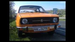 ŠKODA 105 S Oldtimer Made in ČSSR classic car PKW History  vehicle