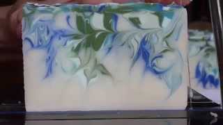Cutting Blue Fairy Handmade Soap