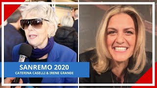SANREMO 2020 - CATERINA CASELLI E  IRENE GRANDI