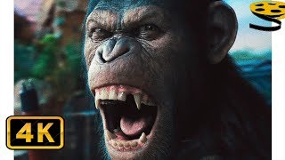 "НЕТ!" Цезарь против Доджа Лэндона | Восстание планеты обезьян (2011) HD