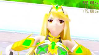 [MMD shrink/growth dance] Trio (Marine blooming)