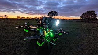 13000 Lumen Night Flying Drone