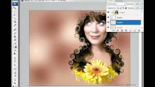 Photoshop - Открытка на 8 марта (урок 35)