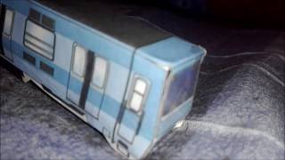 Maquetas De Impreoras del metro de santiago NS 88 (Antiguo 90s)