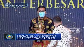 Penghargaan BPH Migas Kategori Badan Usaha Pembayar Iuran Terbesar Bidang Gas Bumi
