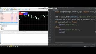 BASIC API MT5[PYTHON MetaTrader 5] EP2 : ออกคำสั่ง ซื้อ-ขาย