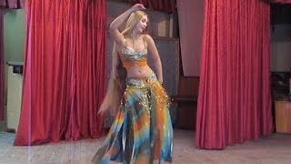 Milena Knyazheskaya (Милена Княжеская) - Drum Solo Belly Dance In Odessa [2016]