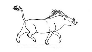 How to Draw a Boar / Как нарисовать кабана