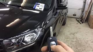 Автозапуск X-RAY штатным брелоком