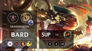 Bard Support vs Nautilus - KR Grandmaster Patch 9.13