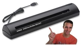 Brother DSMobile600 - Document Scanner - Unboxing, Review, and Demo