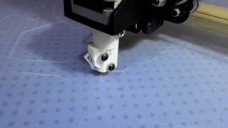 Tangential cnc knife cutting machine mach3